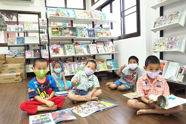 มูลนิธิเด็กโสสะ-ทำความรู้จักกับหมู่บ้านเด็กโสสะ-ห้องสมุด