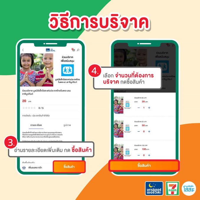 sosthailand-วิธีการบริจาค-ซื้อสินค้า-จำนวนที่ต้องการบริจาค-มูลนิธิเด็กโสสะ