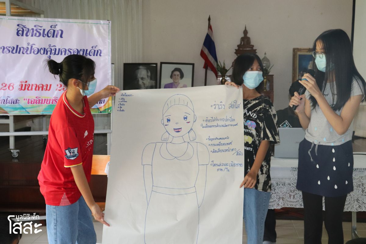 SOS Child Safety Online - อบรมสิทธิเด็ก