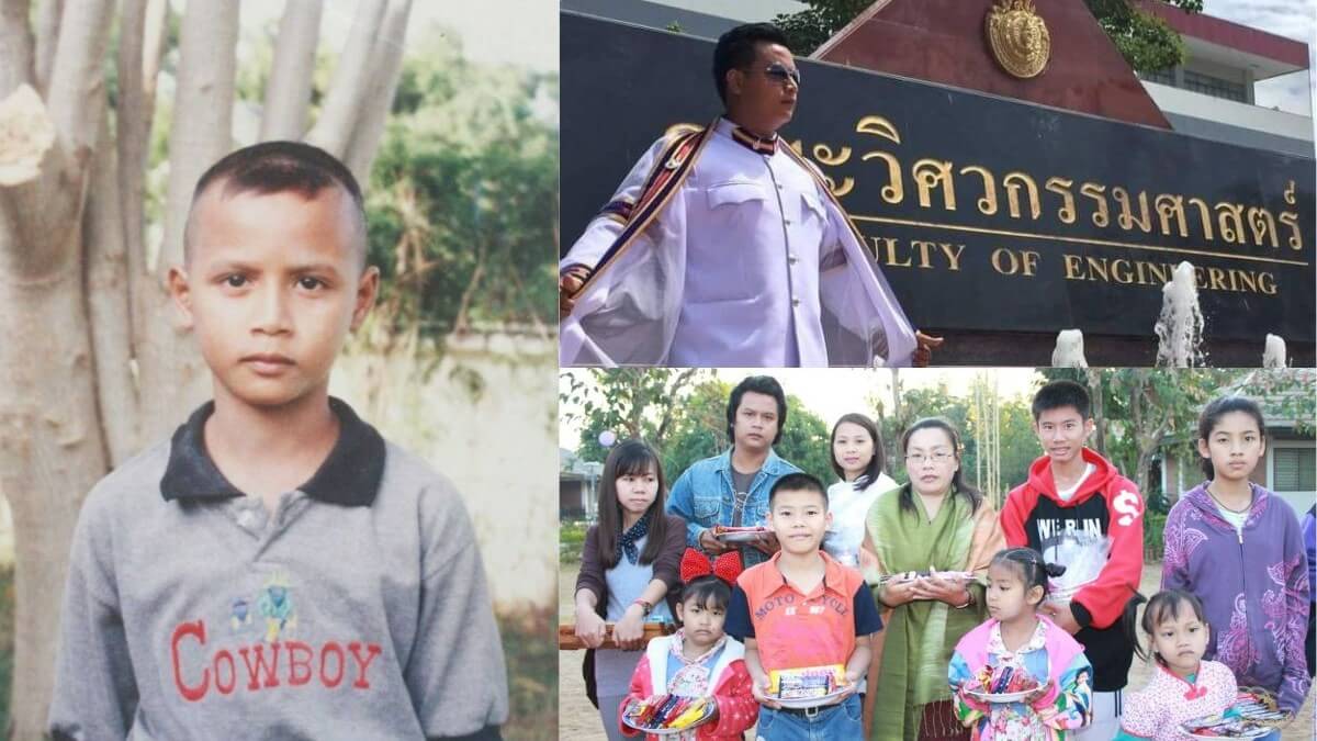 มูลนิธิเด็กโสสะ-ครอบครัวโสสะของฉัน-ไอซ์ในวัยเด็ก เติบใหญ่พร้อมครอบครัว จนจบการศึกษา