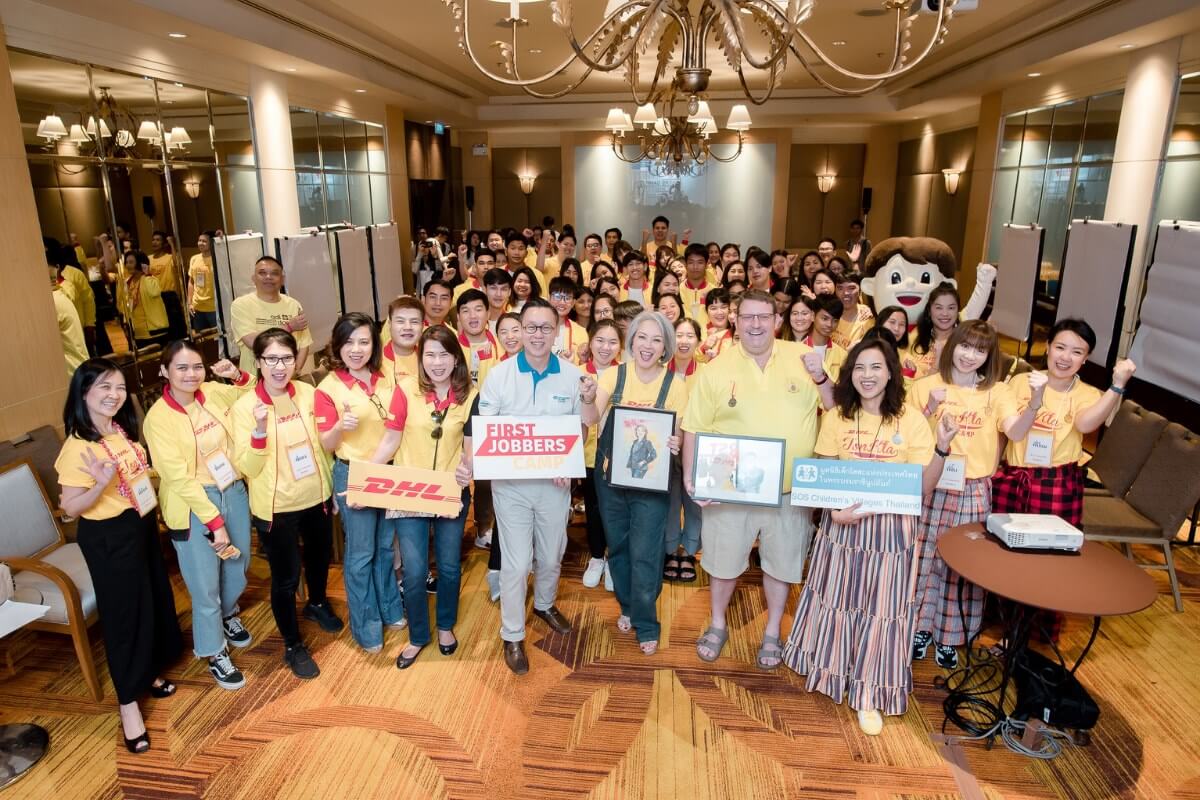 DHL จัดฝึกอบรม First Jobbers Camp 2019 สำหรับเยาวชนจากมูลนิธิเด็กโสสะฯ 