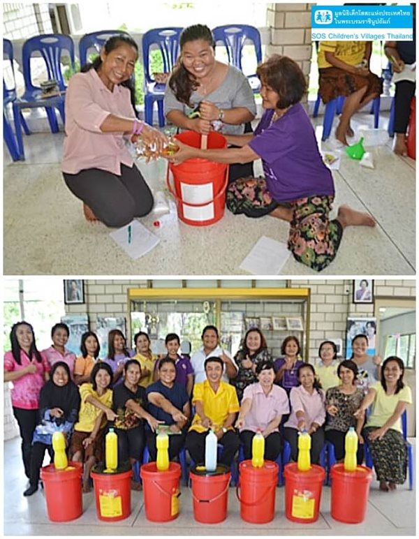 อบรมความรู้แม่และน้าโสสะ
